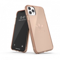 Apple Adidas iPhone 11 Pro Trefoil Clear Case - Rose Gold Photo