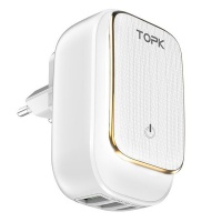 TOPK 3-Port USB Wall Charger & LED Light Photo