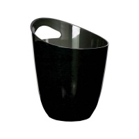 Bar Butler Clear Black Plastic 3L Wine Bucket - 19cm x 24cm Photo