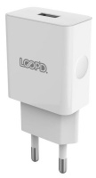 LOOPD LOOP'D 1 Port 2.1A Wall Charger - White Photo