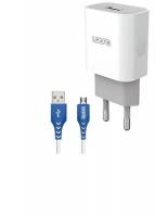 LOOPD LOOP'D 1 Port 2.1A Wall Charger With Micro USB Cable - White Photo