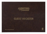 HORTORS -Guest Register A4 Photo