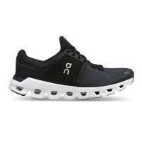 On Women's CloudSwift Neutral Road Running Shoes Black Rock Photo