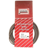 Edison - Automotive Wire - 1.0mm x 5m - Yellow Photo