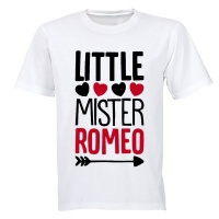 Little Mister Romeo - Valentine - Kids T-Shirt Photo