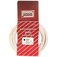 Edison - Automotive Wire - 2.0mm x 5m - White Photo
