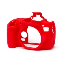 EasyCover PRO Silicone Camera Case for Canon 760D - Red Photo