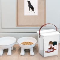 Bags Direct Eco Pet Storage Container with carry handle - dog print Photo