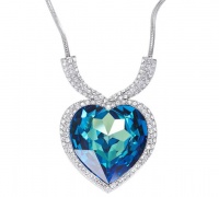 CDE Northern Light Necklace with Swarovski Crystals Photo