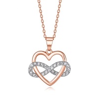 CDE Infinite Love Necklace with Swarovski Crystals Photo