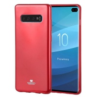 Goospery We Love Gadgets Jelly Cover Galaxy S10 Plus - Red Photo