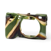 EasyCover PRO Silicone Camera Case for Sony A6500 - Camouflage Photo