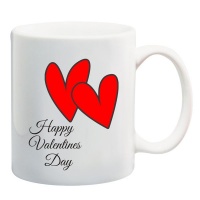 Qtees Africa Valentine - Happy Valentines day Hearts Balloons Photo