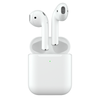 BlackPods Official White Pods 4.0 - White Wireless AirPods / Earpods Photo