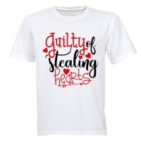 Guilty of Stealing Hearts - Valentine - Kids T-Shirt Photo