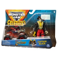 Monster Jam 1:64 Die Cast Vehicle & Creature Figure - Pirates Curse Photo