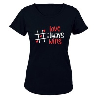Love Always Wins - Valentine Inspired - Ladies - T-Shirt Photo