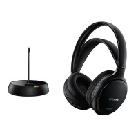 Philips Wireless TV Over-Ear Headphones Black SHC5200 Photo