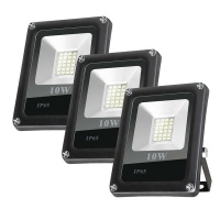 Amplux 10W LED Floodlight Pack of 3 Photo