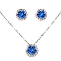 Civetta Spark Judy Set with Swarovski® Sapphire Crystal Photo