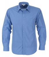 Men's Long Sleeve Micro Check Shirt Photo