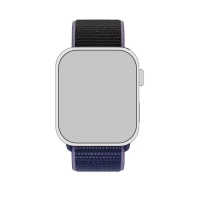PiFit Navy Duo Apple Watch Strap/Band Nylon Loop 38/40 mm - Series 1 2 3 4 5 Photo