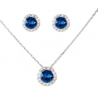 Civetta Spark Judy Set with Swarovski® Royal Blue Crystal Photo