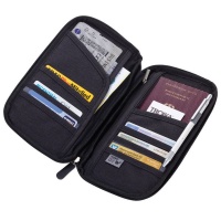 Troika Travel Document Case with RFID Fraud Prevention - Around The World Photo