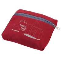 Troika Foldable Travel Bag Travel Pack Grey and Red Photo