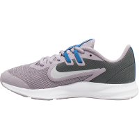 Nike Junior Downshifter 9 Running Shoes - Purple/Grey Photo