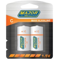 Major Tech - LR14-BP2 C Maxi Alkaline Battery Photo