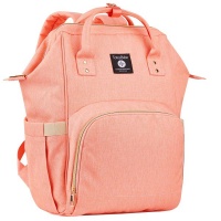Totes Babe Alma Diaper Backpack - 18L - Peach Photo