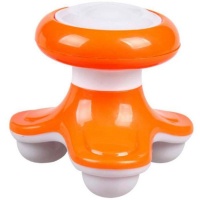 Mini Handheld Wave Vibrating Portable Massager - Orange Photo