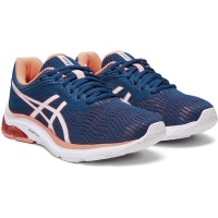 ASICS Women's Gel-Pulse 11 Running Shoes - Blue/White Photo