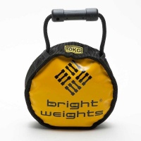 Bright Weights 10KG Soft Kettlebell Slug Handle Yellow Photo
