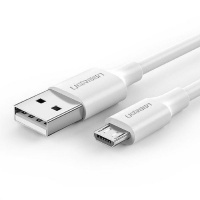 UGreen USB2.0 A/MTO MICRO USB M CABLE WHITE Photo