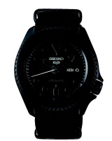 Gents Seiko 5 Sport Street Automatic Watch 100M - Black Dial Photo