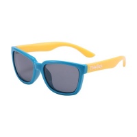 ThisGuy Kids Sunglasses - Blue and Lemon Yellow Wayfarers Photo