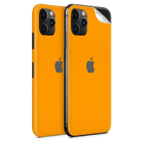 WripWraps Matte Orange Vinyl Skin for iPhone 11 Pro Max - Two Pack Photo