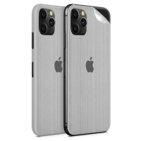 WripWraps Brushed Metal Vinyl Skin for iPhone 11 Pro Max - Two Pack Photo