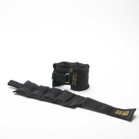 Bright Weights 1KG Ankle or Wrist Weight Straps Black Photo