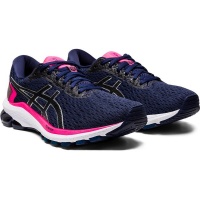 ASICS Women's GT-1000 9 Running Shoes - Blue/Pink Photo