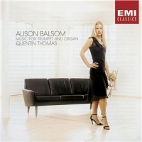 Emi Classics Alison Balsom / Quentin Thomas - Bach:Trumpet & Organ Rec Photo