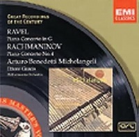 Warner Classics Arturo Benedetti Michelangeli - Ravel & Rachmaninoff: Piano Concertos Photo