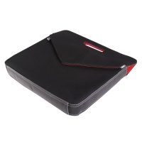 VAX Bolsarium Tuset Sleeve 15.6" - Black with Red Interior - Notebook Sleeve Photo