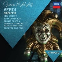 Decca Schicoff / Gruberova / Bruson / Sinopoli - Virtuoso: Verdi - Rigoletto Highlights Photo