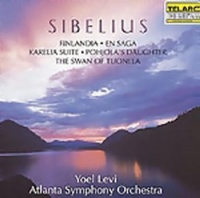 Telarc Sibelius / Levi / Aso - Tone Poems / Finlandia / Swan of Tuonela Photo