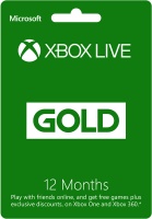 Microsoft Xbox Live 12 Month Gold Card Photo