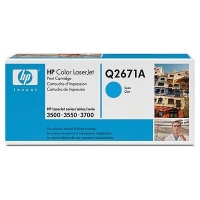 HP # 309A Colour LaserJet 3500 Cyan Print Cartridge Photo