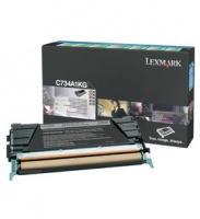 Lexmark C734 / C736 / X734 / X736 / X738 Black Return Programme Toner Cartridge - 8 000 Pages Photo